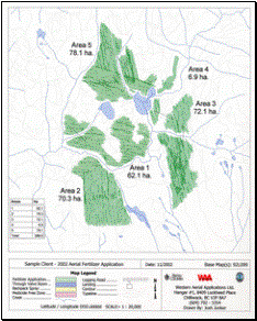 Fertilizer Application Map
